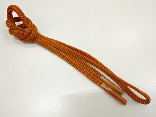 JAPANESE KIMONO / UNUSED HAND-TIED OBIJIME